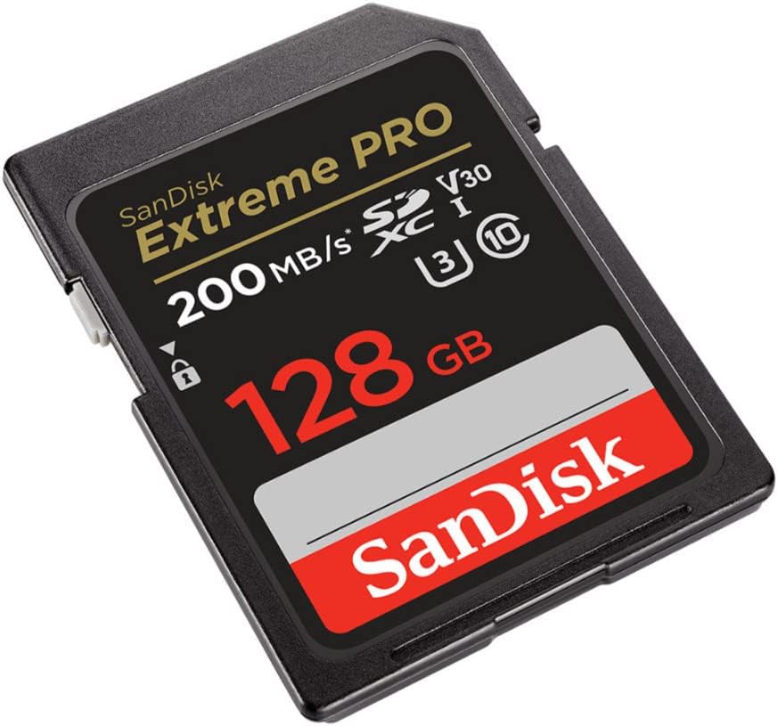 SanDisk 128GB Extreme PRO 200MB/s SDXC UHS-I Memory Card (2-Pack) (2 Items)