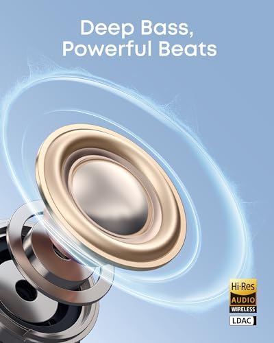 Soundcore C50i by Anker Open Ear Earbuds Sleep A30 Special, Clip-On Headphones Over Ear for Running Workout, 12mm Drivers Powerful Bass, 28H Playtime