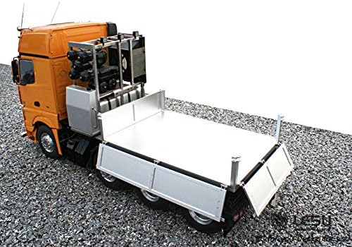 Lesu Rc 280Mm Metal Car Bucket Cargo Box 88 Tractor Truck Model 1/14 Tmy