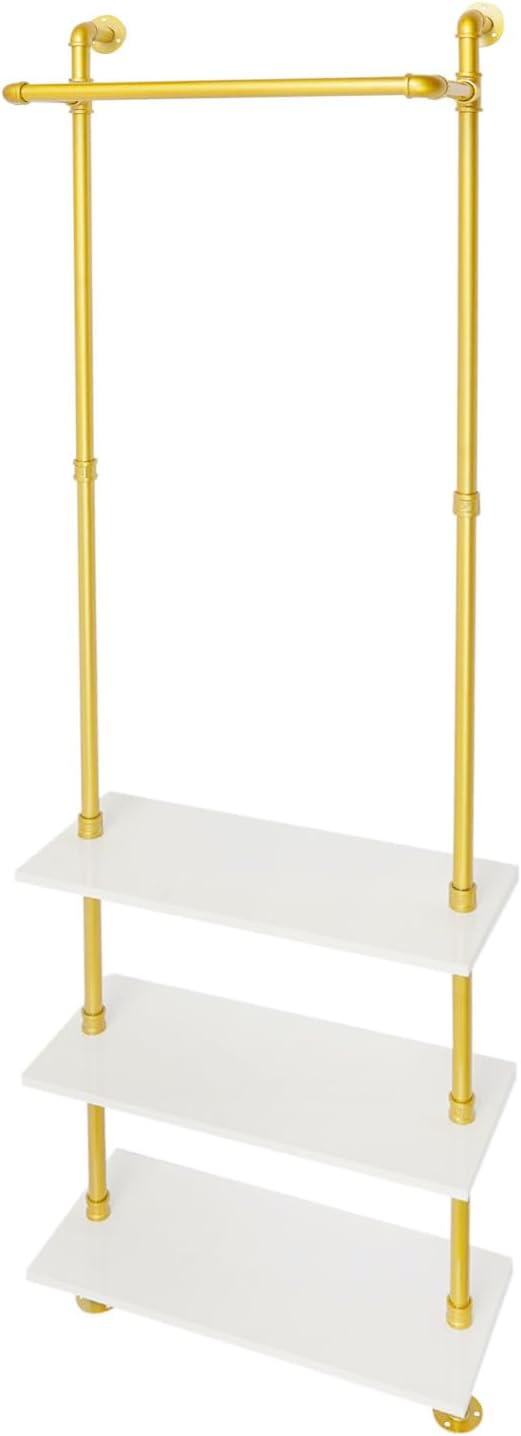 Wall-Mounted Clothes Hanging Rack – Multi-Purpose Coat & Clothing Storage for Corridor, Entrance, Bedroom, Living Room & Laundry – Space-Saving Home Decor Solution
