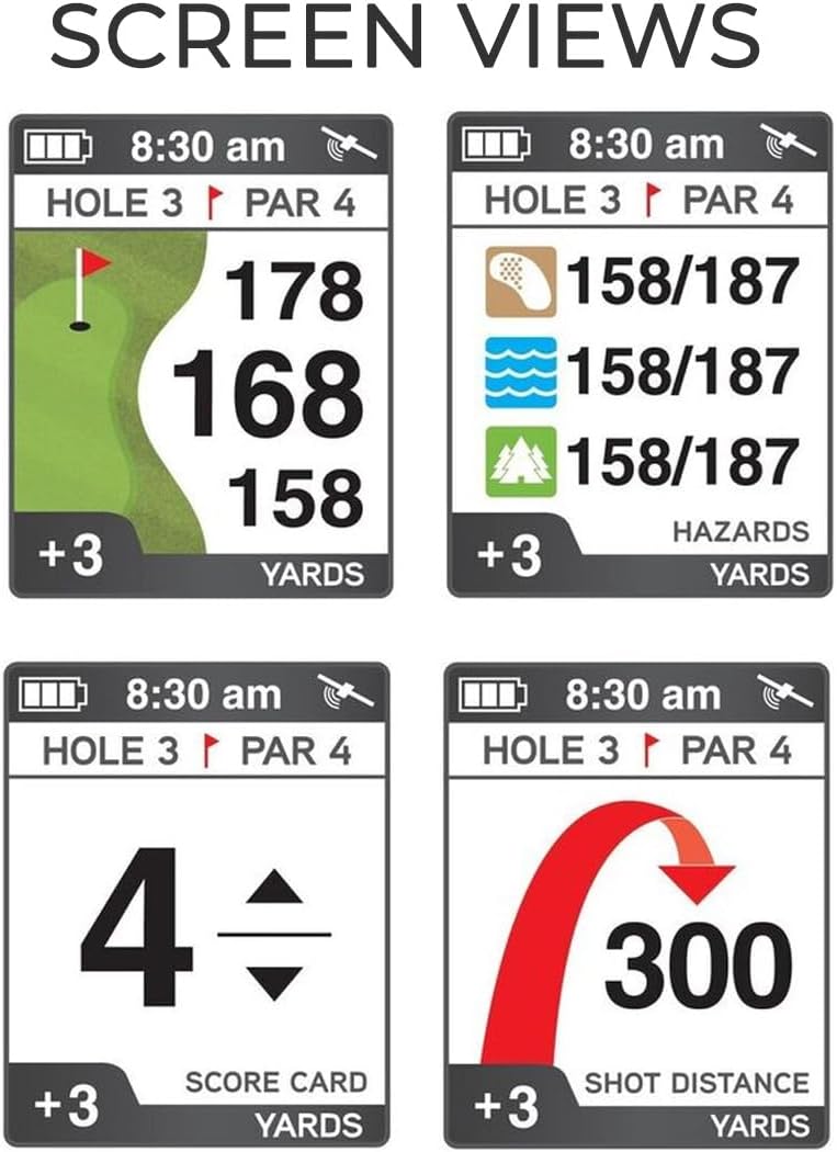 Izzo Golf Swami Ace Handheld Golf GPS Rangefinder