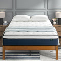 Zinus 12 Inch Comfort Support Hybrid Mattress New Version, Queen, Fiberglass Free, Medium Plush, Motion Isolation, Certified Safe Foams & Fabric, Mattress in A Box