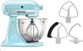 KitchenAid 5-Quart Stand Mixer Glass Bowl Ice Blue