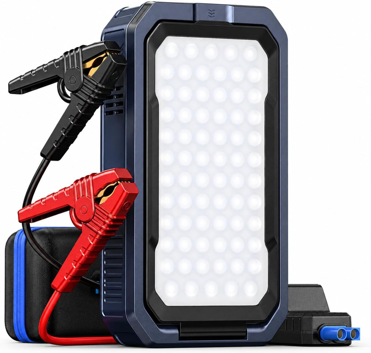 UTRAI Jump Starter with Air Compressor,8000A Portable Car Battery Jump Starter for All Gas/12L Diesel,150PSI Tire Inflator with Auto Shut-Off,160W DC Output, 2000LM Light,OBD2 Scanner