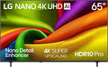 LG 65-Inch Class Nano AI 4K NU85 Series Smart TV w/AI Sound Pro, HDR10, AI 4K Super Upscaling, Filmmaker Mode, Wow Orchestra, Compatible with Alexa (65NU850BPUA, 2026)