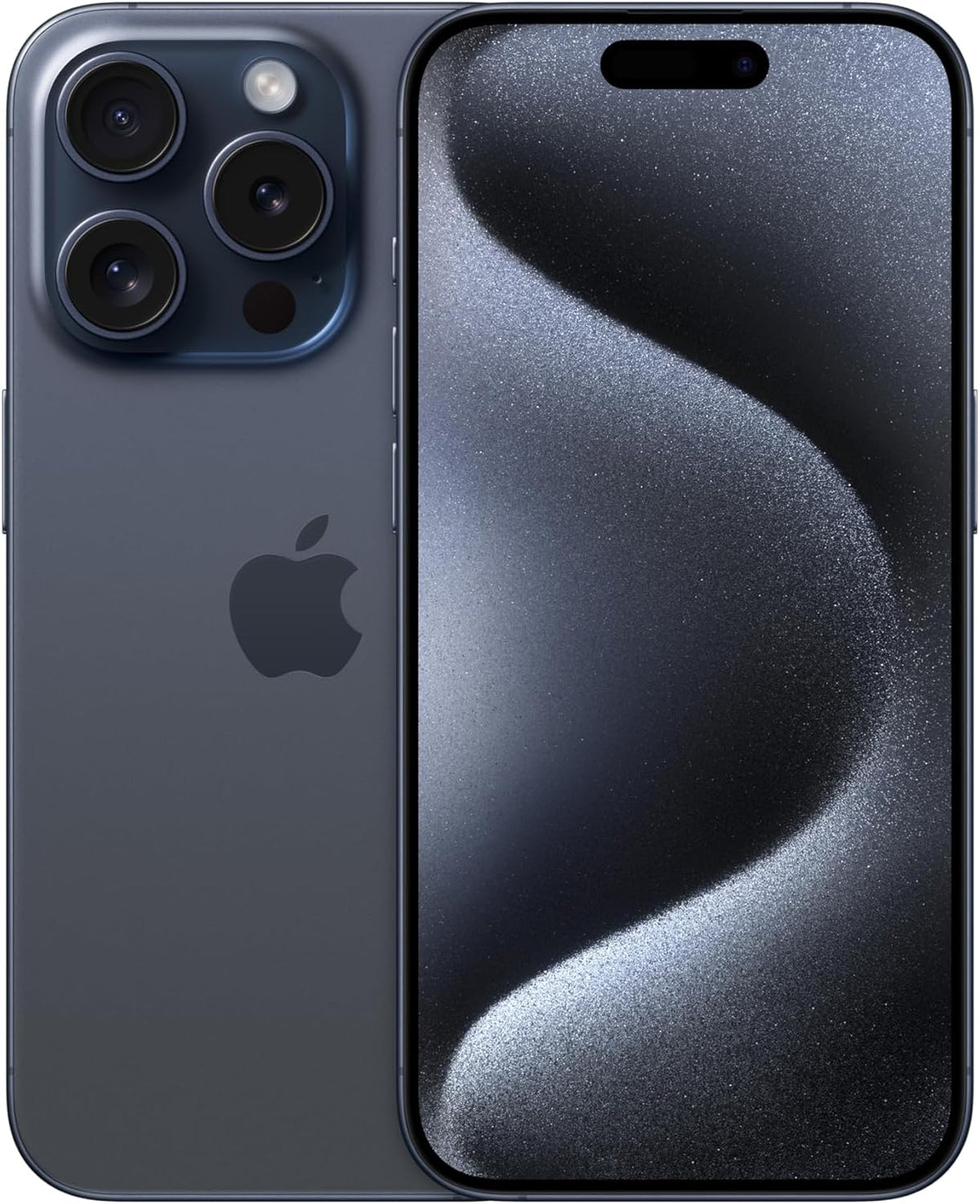 Apple iPhone (Renewed Premium) 15 Pro, 128GB, Blue Titanium - Unlocked