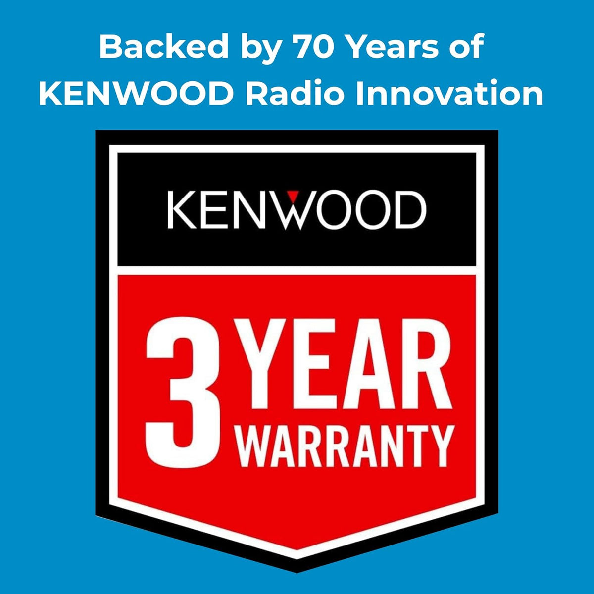 KEWOOD NX-P1302AUK ProTalk 2W Business Two-Way Radio – Simple Setup, 64 Channels, Upgradeable to Digital, Long-Lasting 19.5 Hour Battery, Loud 1,000 mW Speaker, MIL-STD 810 & IP54/55 Rating