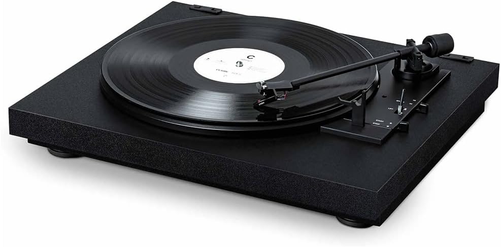 Pro-Ject Automat A1 Fully Automatic Turntable with Ortofon OM10 and Phono Stage (Black)