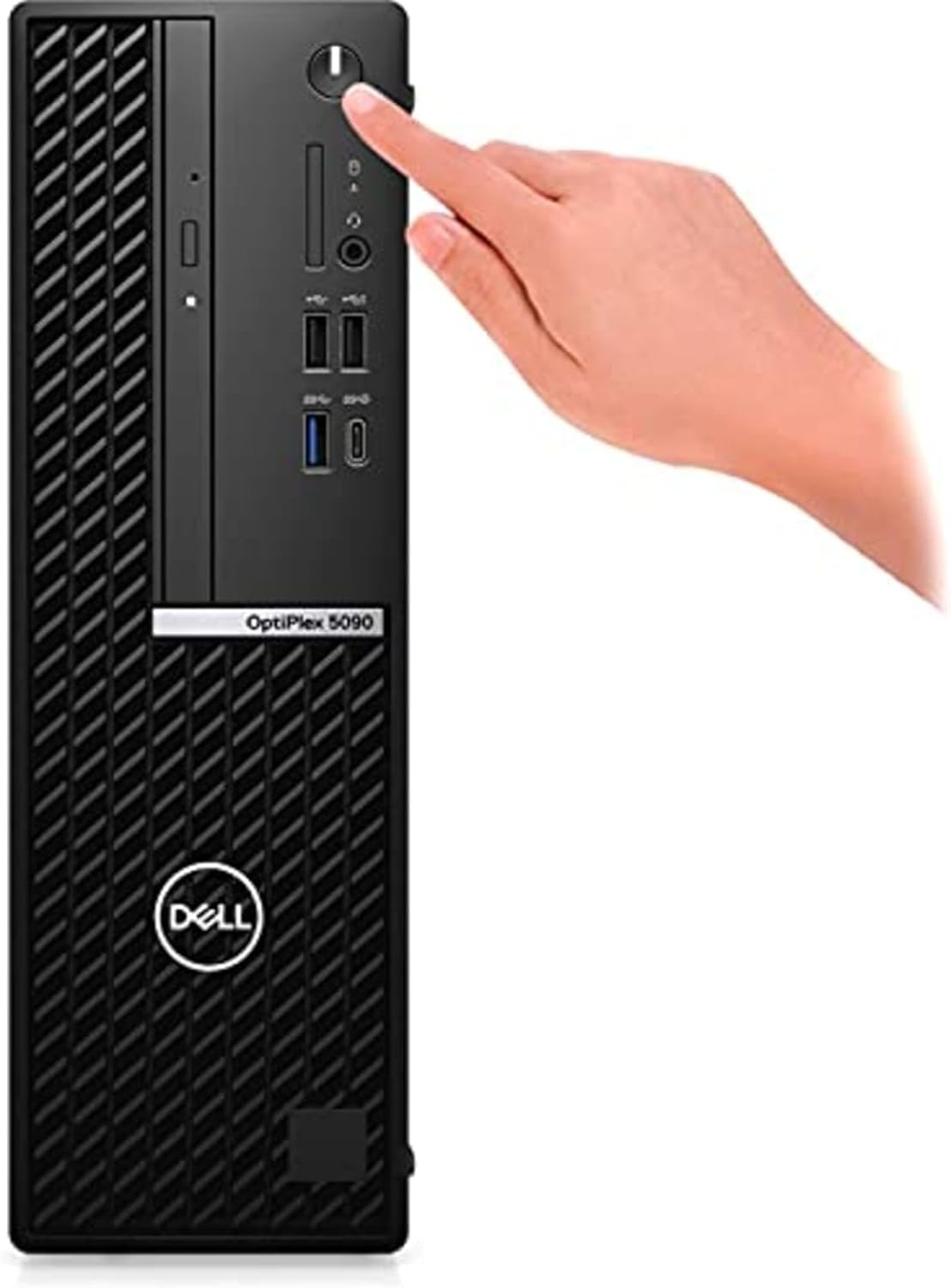 Dell Optiplex 5090 SFF Desktop | Core i5-10500 - 512GB SSD Hard Drive - 16GB RAM | 6 cores @ 4.5 GHz Win 11 Pro Black (Renewed)