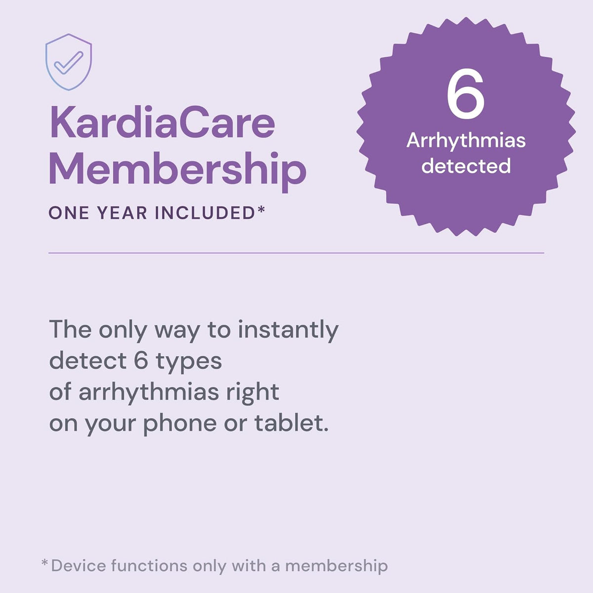 KardiaMobile 6L Max EKG Monitor, Includes One-Year KardiaCare Subscription, FDA-Cleared Heart Monitor, Medical-Grade Results in 30 Seconds, Unlimited Recordings, Works with Smartphones and Tablets