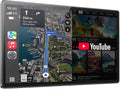 LAMTTO Extra Large 11 Inch Carplay Screen for Car, Built-in YouTube/TikTok Entertainment Video APPs, Backup Camera, Wireless Car Play and Android Auto Screen with Navigation/Voice Assistant/OTA Update