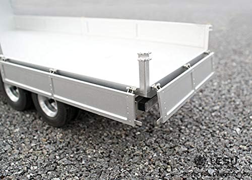 Lesu Rc 280Mm Metal Car Bucket Cargo Box 88 Tractor Truck Model 1/14 Tmy