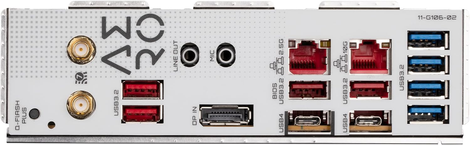 GIGABYTE TRX50 AERO D (sTR5/ AMD/ TRX50/ E-ATX/ DDR5/ PCIe 5.0 M.2/ PCIe 5.0/ USB4 Type-C/Wi-Fi 7/ Marvell 10GbE/ Motherboard) (Renewed)