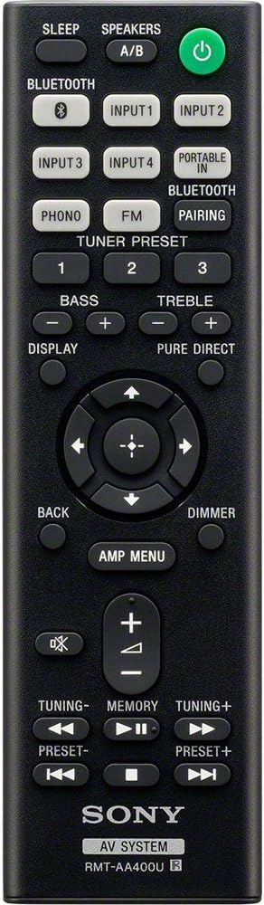Sony STRDH190 2-Ch Stereo Receiver with Phono Inputs and Bluetooth Bundle with 1 YR CPS Enhanced Protection Pack