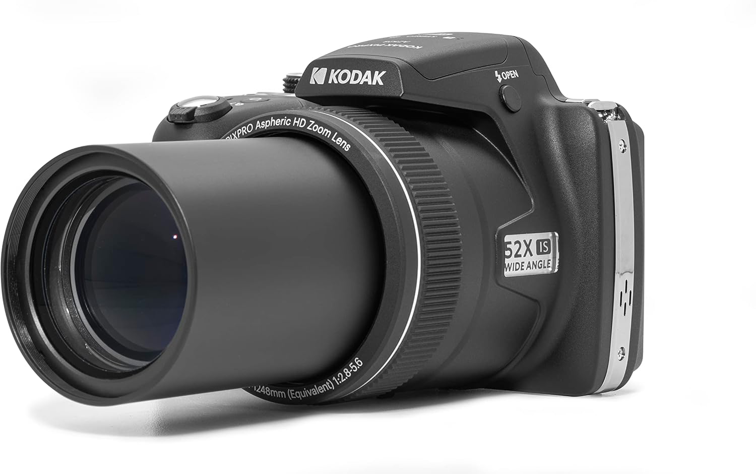 Kodak PIXPRO Astro Zoom AZ528-BK 16 MP Digital Camera with 52x Optical Zoom 24mm Wide Angle Lens 6 fps Burst Shooting 1080P Full HD Video Wi-Fi Connectivity and a 3" LCD Screen (Black)
