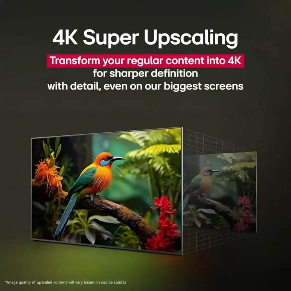 LG 65 Inch Class UA77 Series LED AI 4K Smart webOS TV 2025 HDR WiFi Bluetooth Streaming Bundle with HDMI Cable and 12 Month CPS Protection Plan (65 inch)